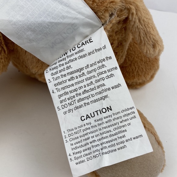 Leader Light Vibrating Massage Pug Puppy Plush Stuffed Animal Toy 13” Relax - Picture 13 of 15